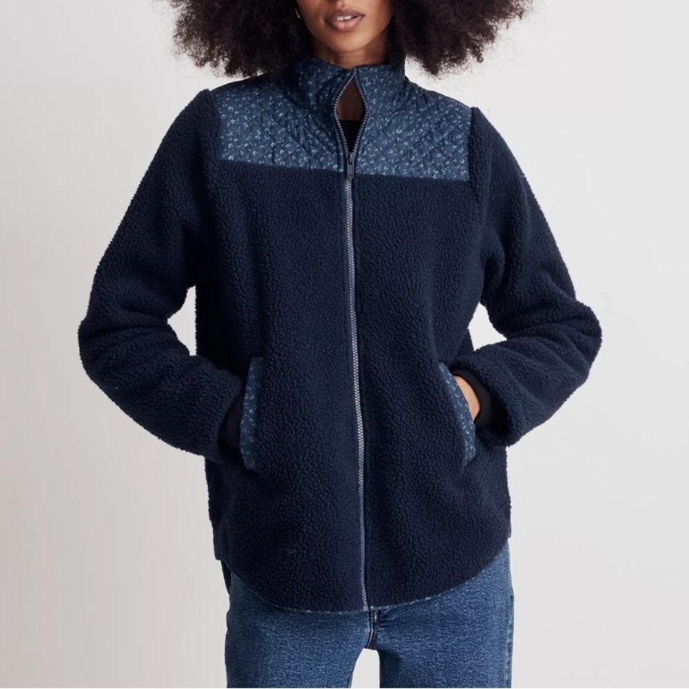 Madewell fleece NWT